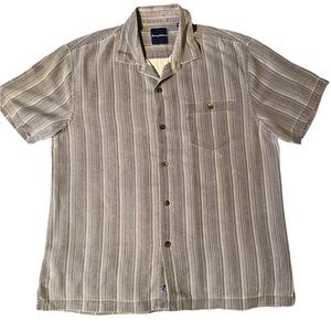 Tommy Bahama, extra large, 100% silk.